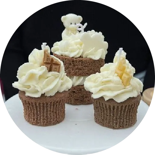 Cupcake con osito