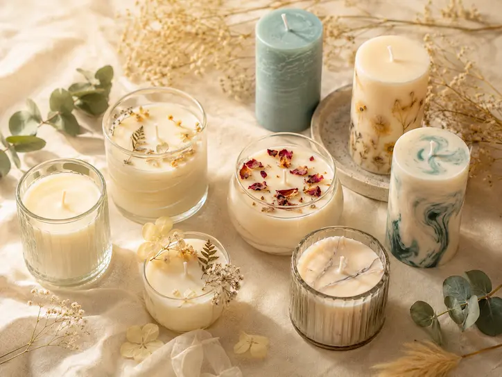 Velas artesanales